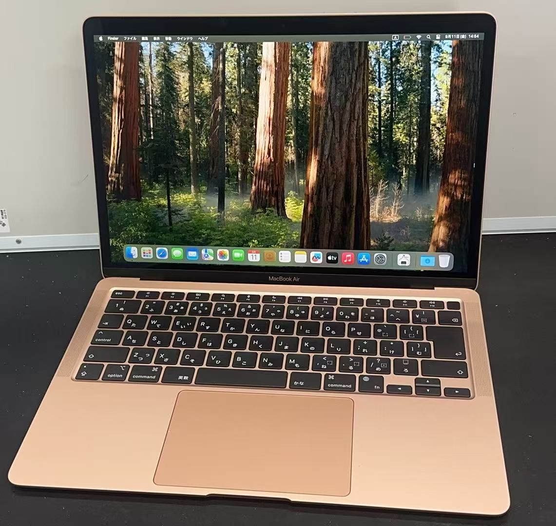 Apple MacBook Air 13インチ M1 8GB 256GB ゴールド 中古 - メルカリ