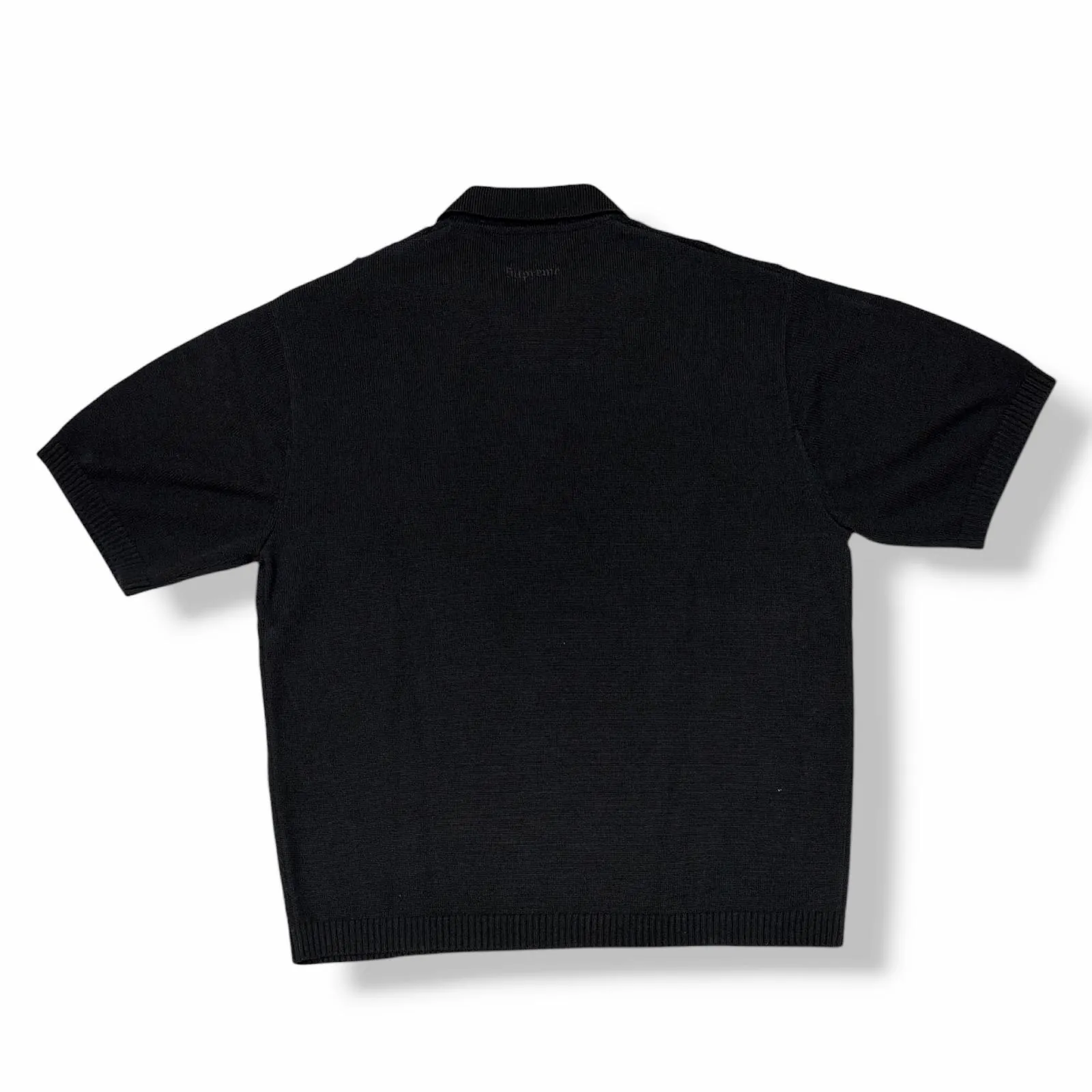国内正規 Supreme 26SS Beaded Zip Polo ニットポロシャツ