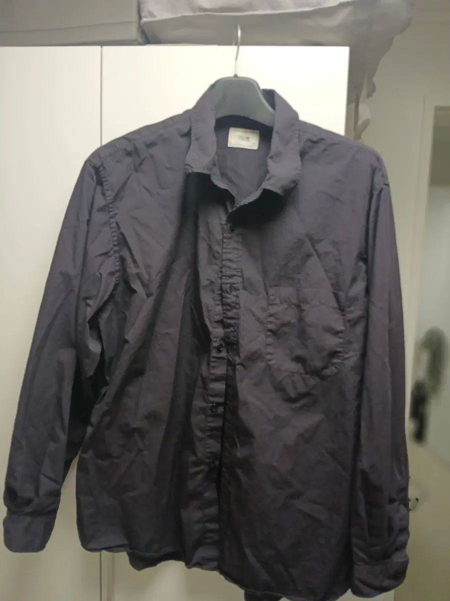 ANOTHER OFFICE アナザーオフィス ガーメントダイング シャツ 長袖 サイズ2