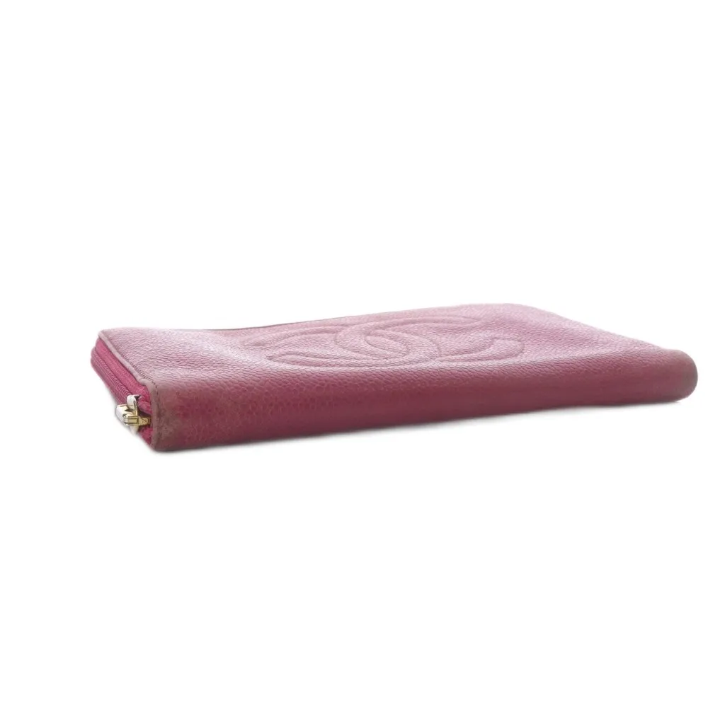 シャネル CHANEL 長財布 ロングウォレット ウォレット ラウンド