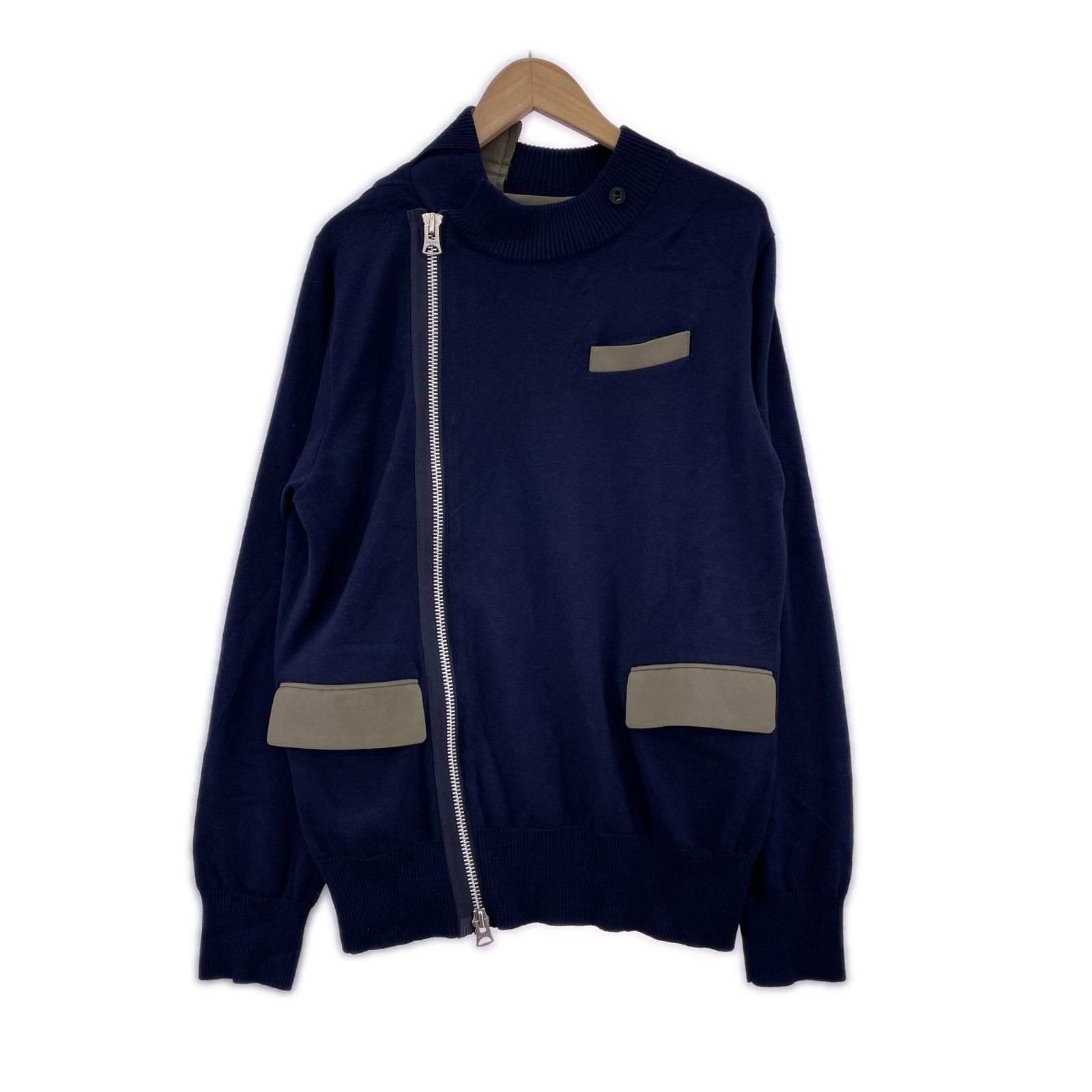 Sacai 21AW Wool Knit Suiting Jacket 2 - メルカリ