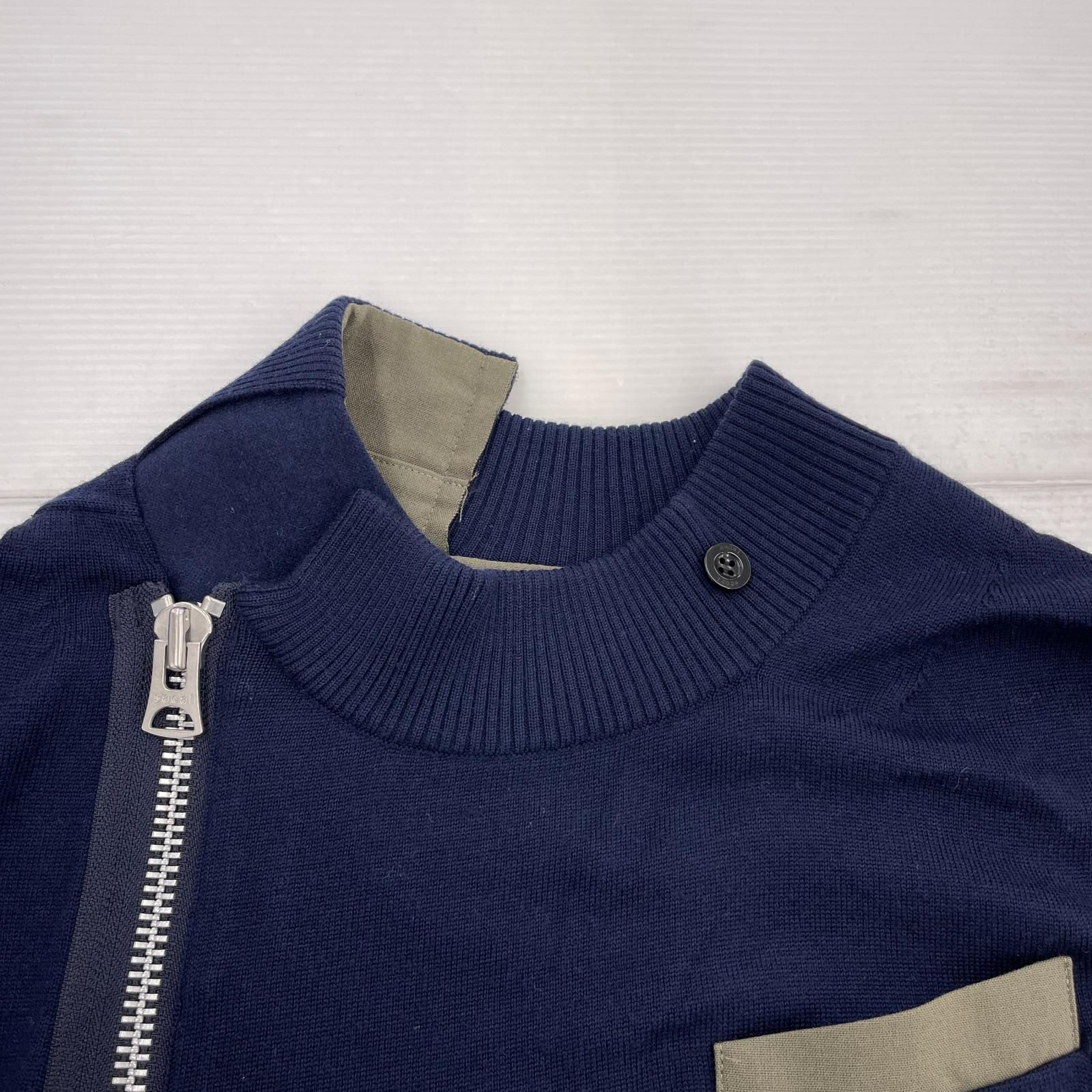 Sacai 21AW Wool Knit Suiting Jacket 2 - メルカリ