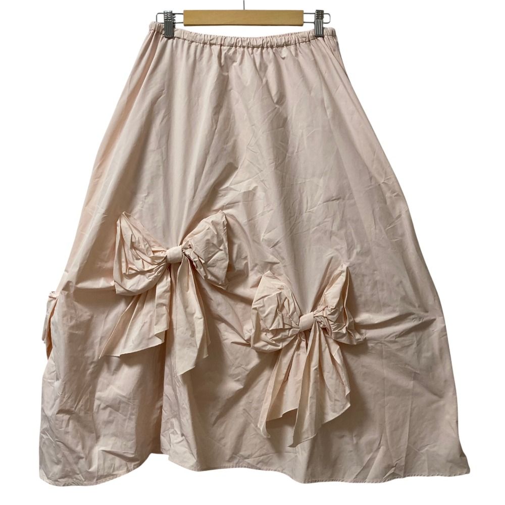 ESPRIT エスプリ taffeta ribbon drape skirt スカート P26S1-DR-SK01 サイズF ピンク レディース ロングスカート 春 夏 秋 冬 古着 中古 USED 美品 14,036円