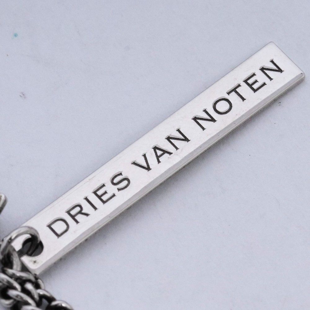 DRIES VAN NOTEN ストーン チェーン ブレスレット ブラック 252-028208