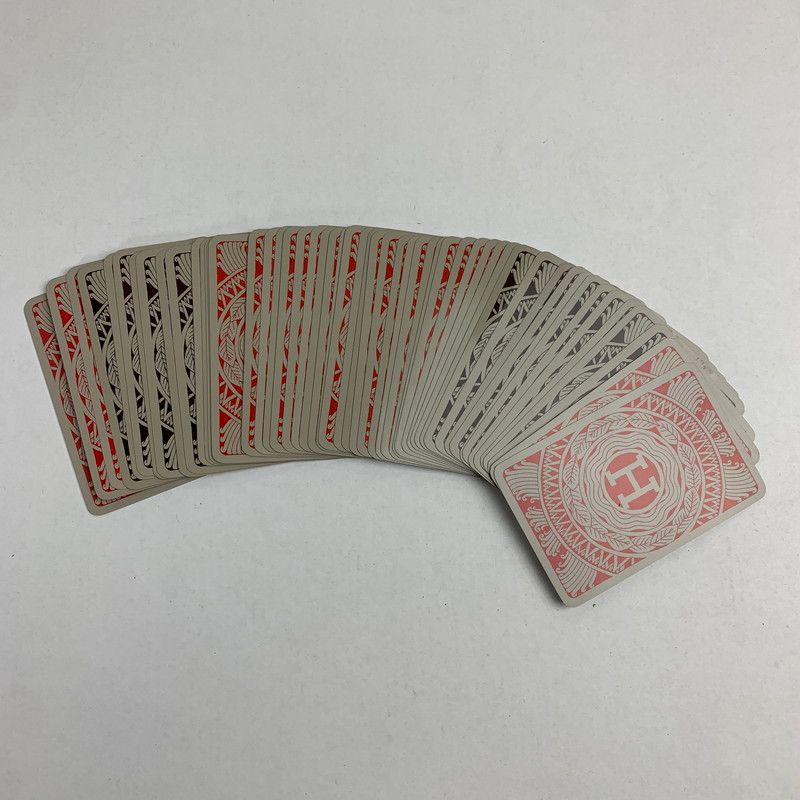 中古品】 HERMES エルメス トランプ＆トランプケース ※箱ダメージ