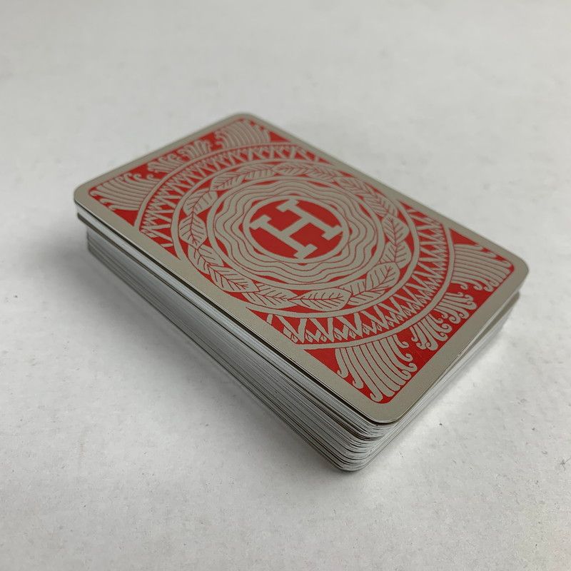 中古品】 HERMES エルメス トランプ＆トランプケース ※箱ダメージ