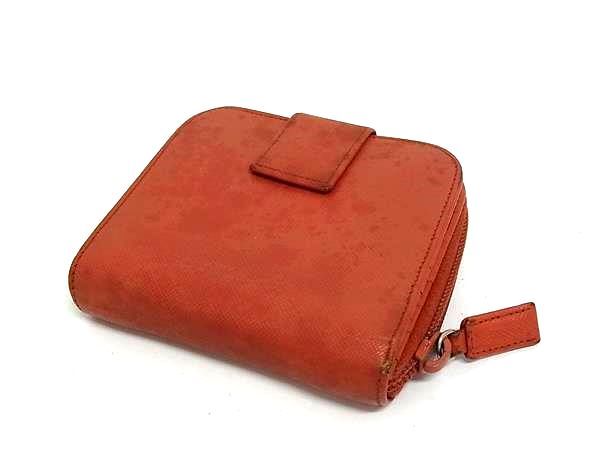 PRADA プラダ サフィアーノレザー ラウンドファスナー 財布 ウォレット