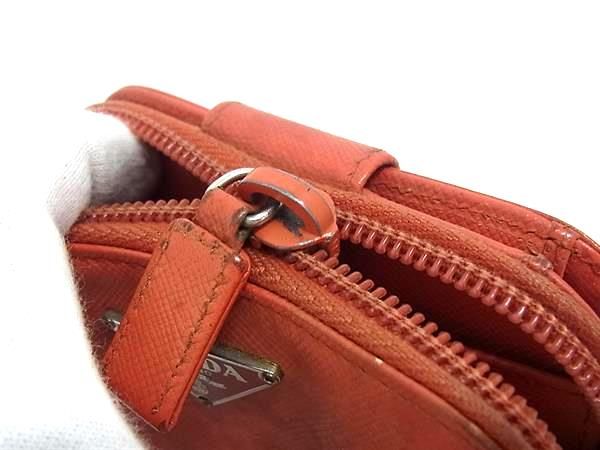 PRADA プラダ サフィアーノレザー ラウンドファスナー 財布 ウォレット