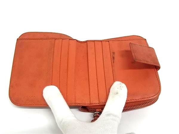 PRADA プラダ サフィアーノレザー ラウンドファスナー 財布 ウォレット
