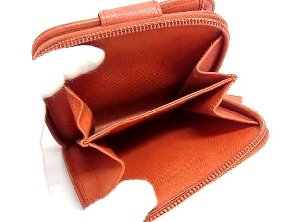PRADA プラダ サフィアーノレザー ラウンドファスナー 財布 ウォレット