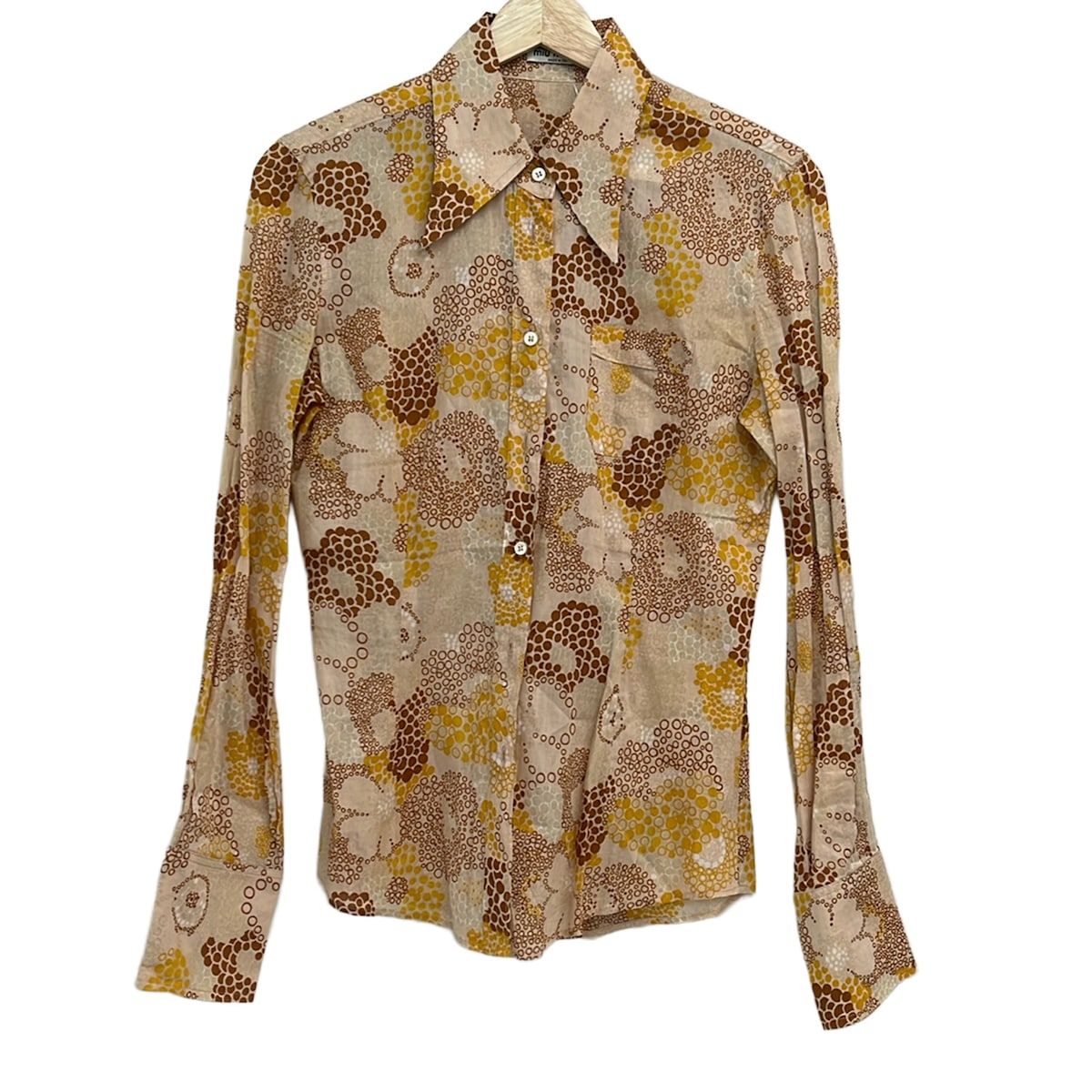 miumiu(ミュウミュウ) 長袖シャツブラウス サイズ40 M レディース美品
