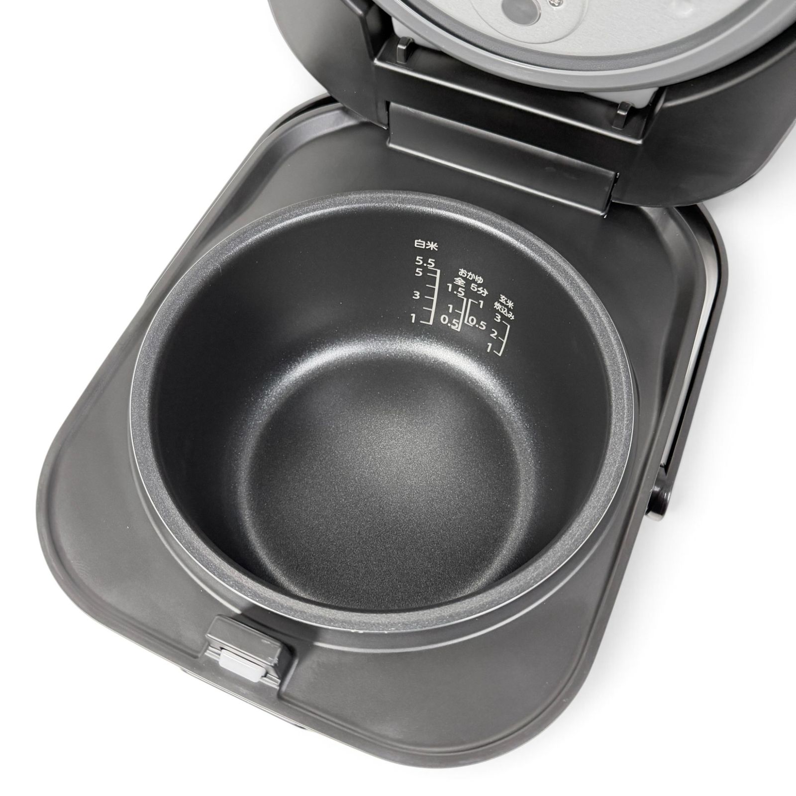 山善 YAMAZEN マイコン炊飯器 AMRC-10M(B) ブラック 5.5合 炊飯ジャー