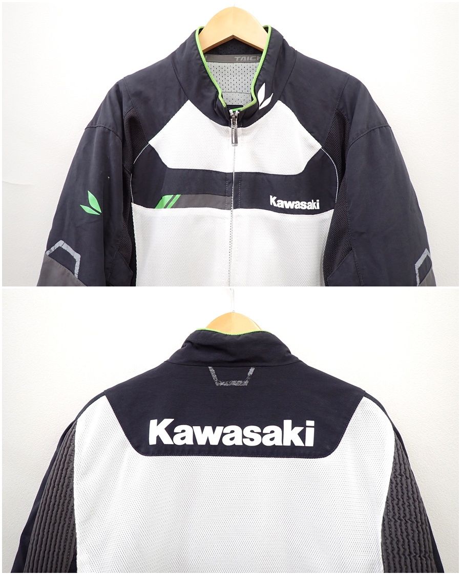 Kawasaki RS TAICHI メッシュジャケット ☆10519☆kawasaki カワサキ × RS TAICHI クロスオーバーメッシュ