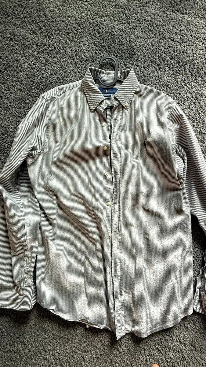 ポロラルフローレン ストライプシャツ (M) 12,467円
