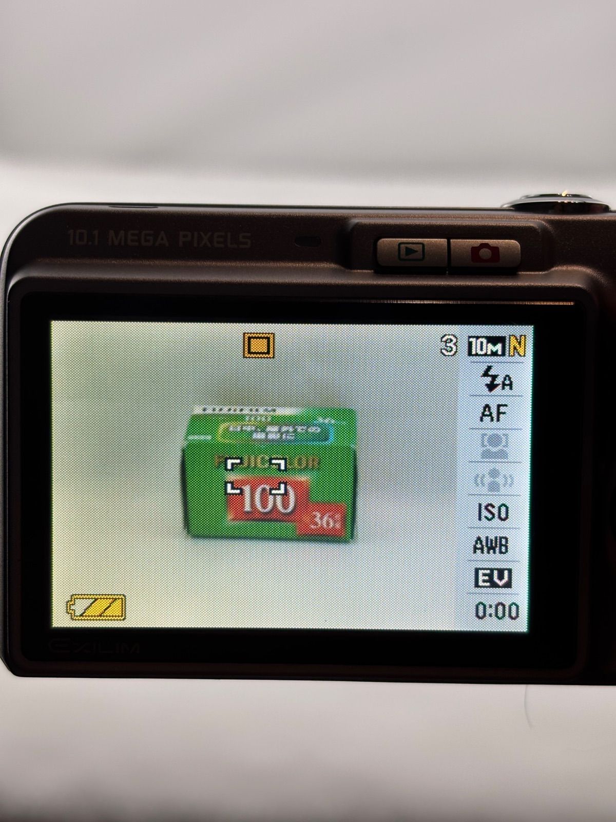 1067【美品、動作確認済み】 CASIO EXILIM EX-Z1080 グレー カシオ