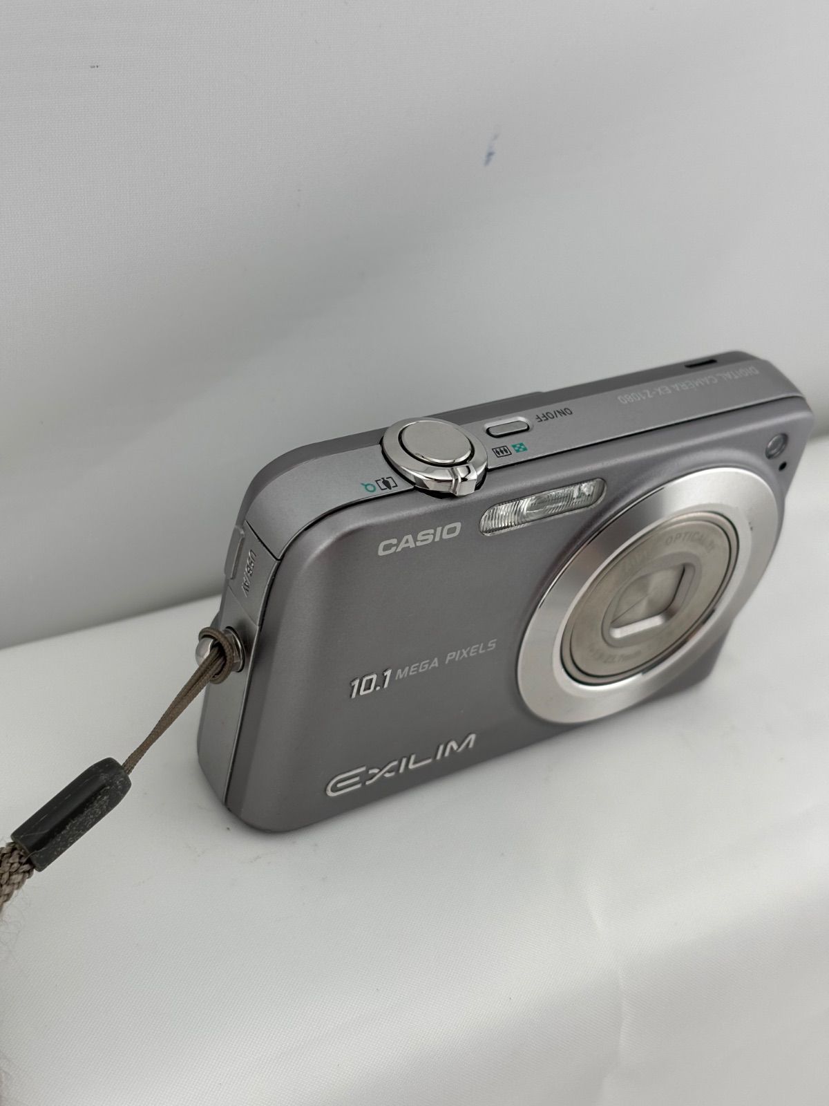 1067【美品、動作確認済み】 CASIO EXILIM EX-Z1080 グレー カシオ