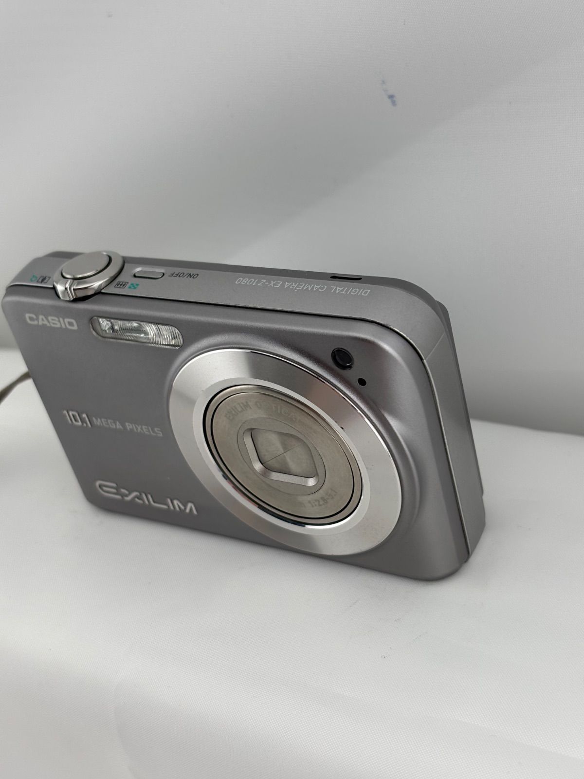 1067【美品、動作確認済み】 CASIO EXILIM EX-Z1080 グレー カシオ