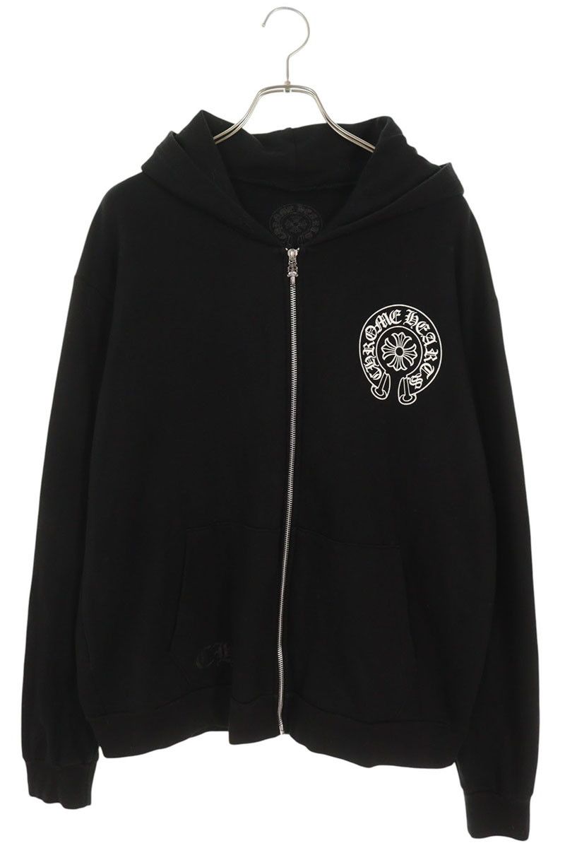 クロムハーツ SWTSHRT HD ZIP 東京限定バックホースシュープリントパーカー メンズ M 150,650円