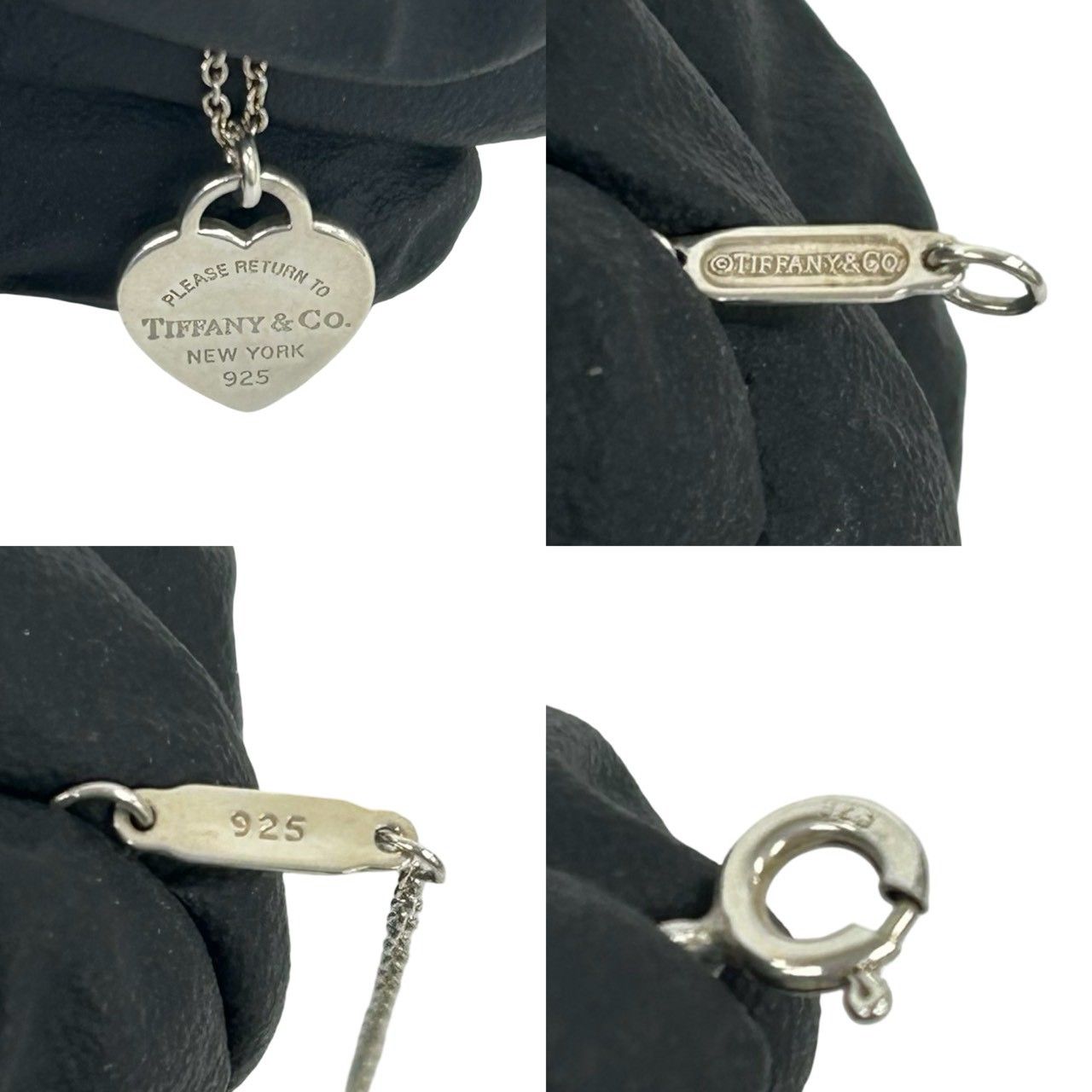 極 美品 TIFFANY&Co. ティファニー リターントゥ ダブルハート タグ