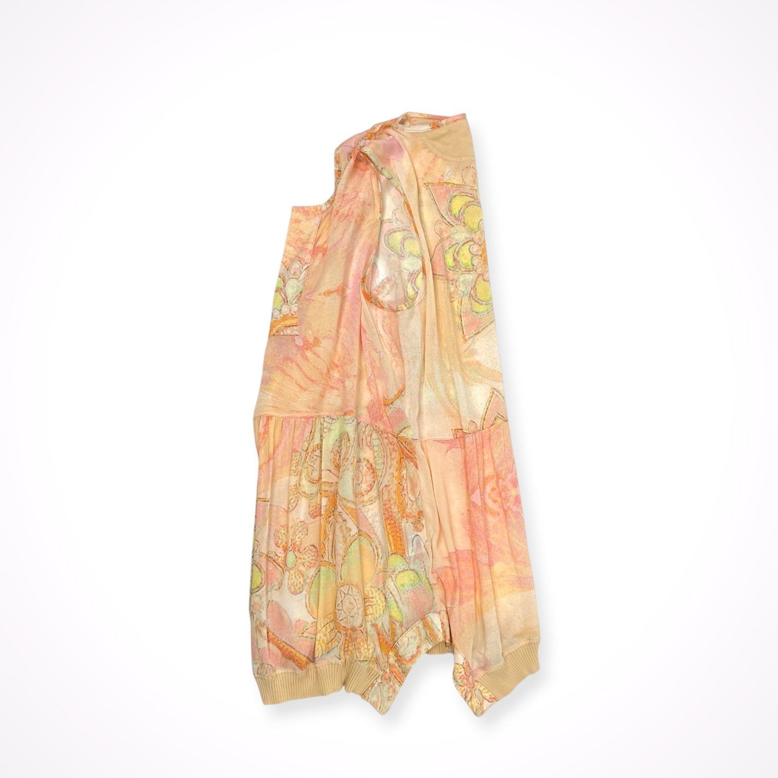 CLASS roberto cavalli / シルクノースリーブワンピース 参考定価