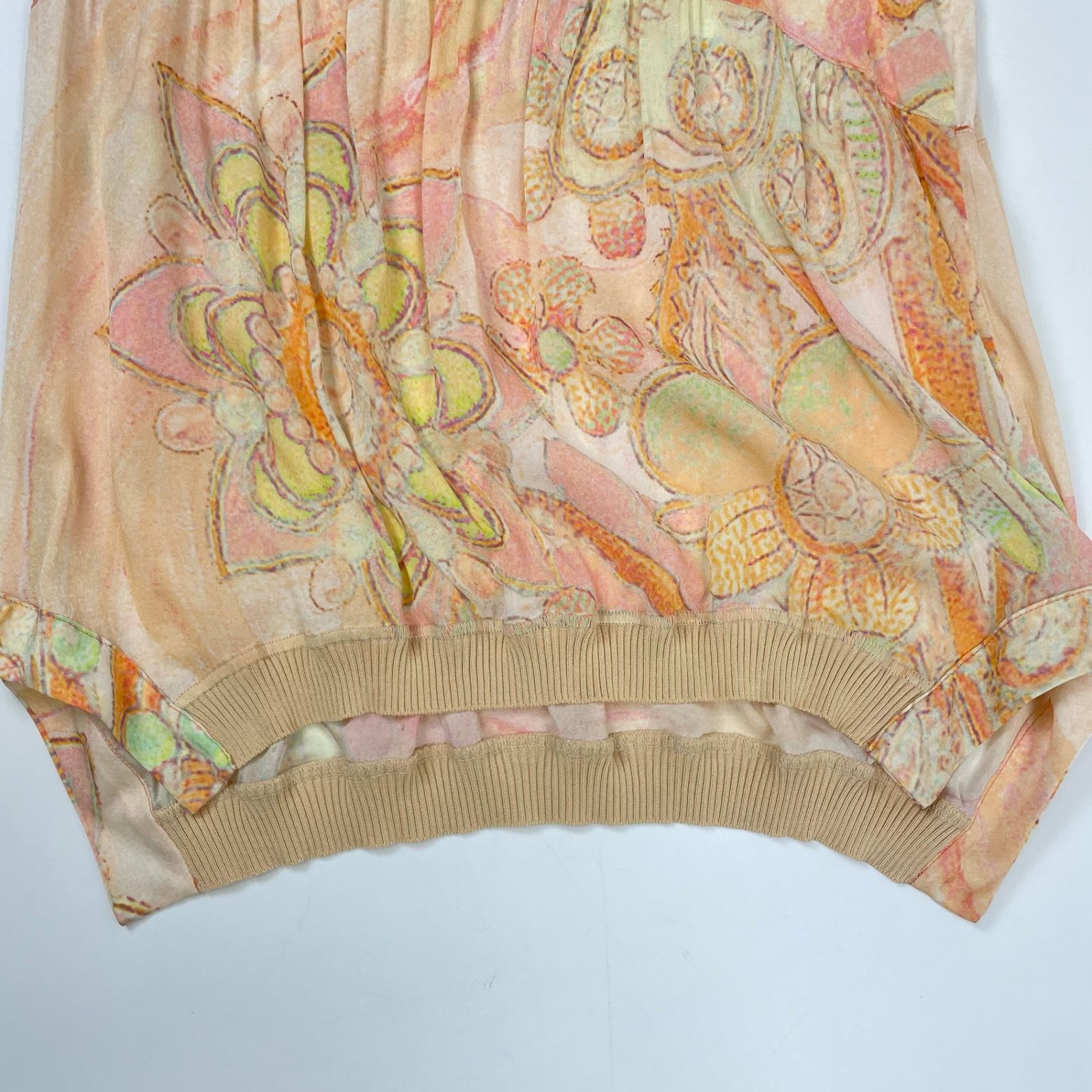 CLASS roberto cavalli / シルクノースリーブワンピース 参考定価