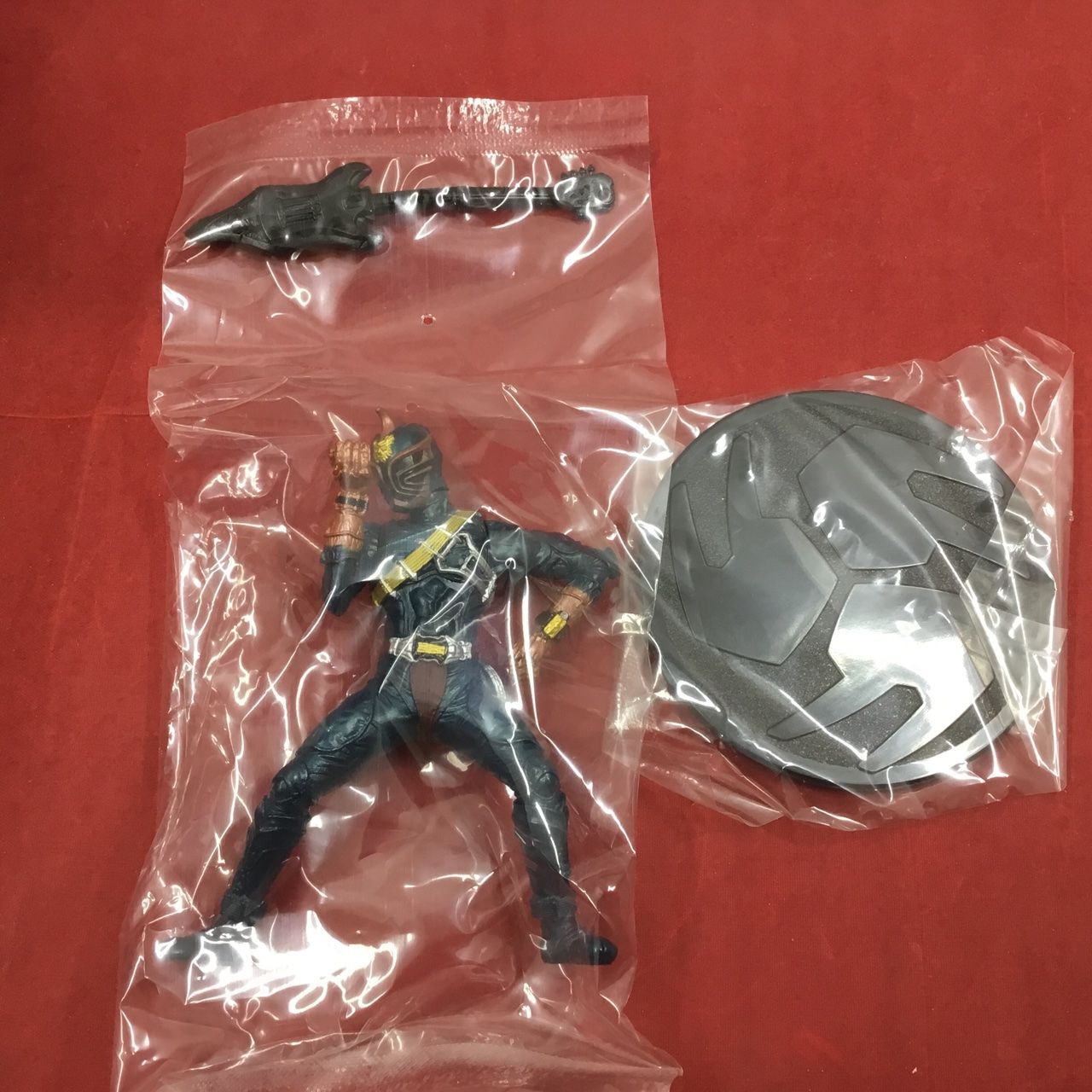 中古品 4種セット 仮面ライダー響鬼 組立式フィギュア フィギュア王