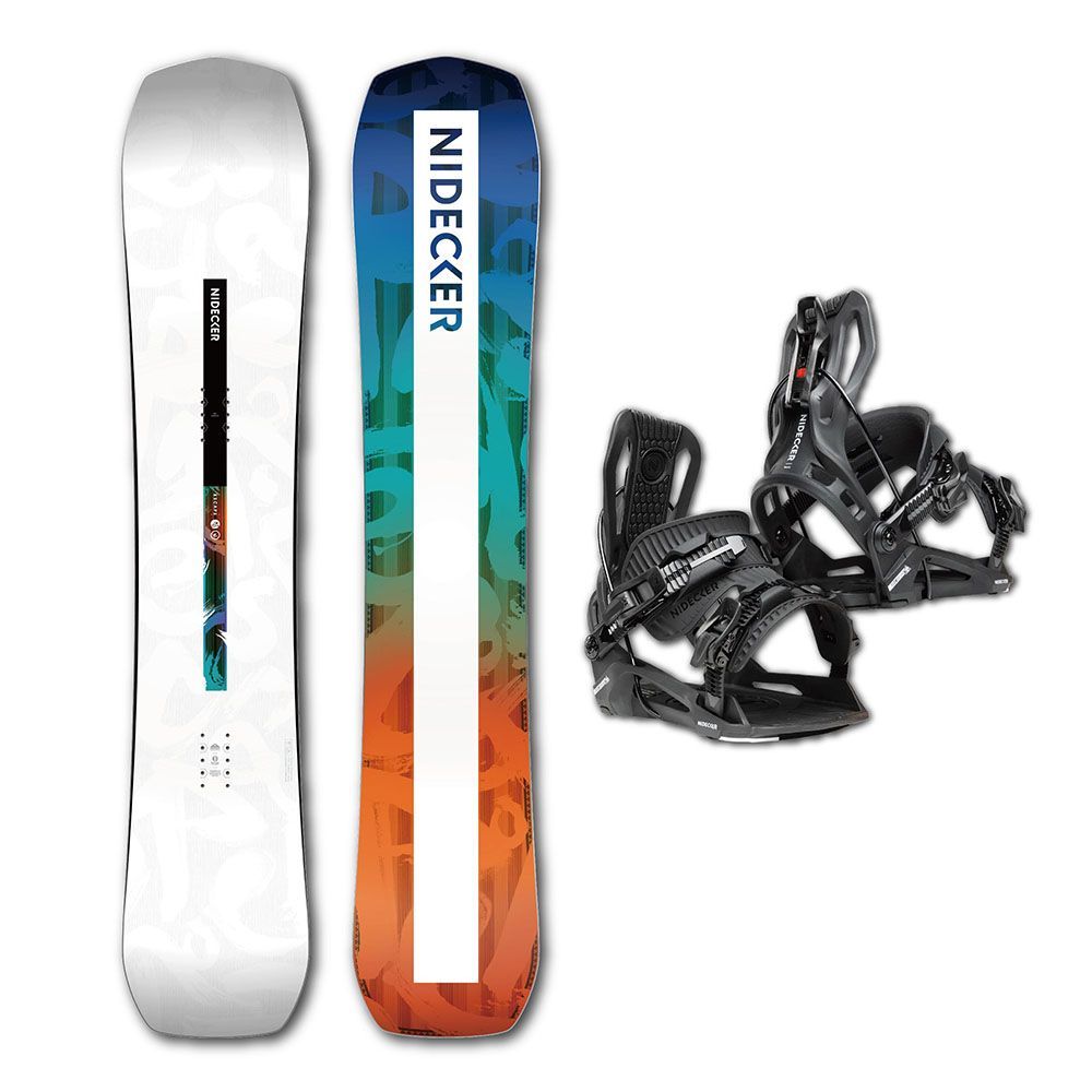 スノーボード セット NIDECKER Escape 2027 ハイブリット Flow Design