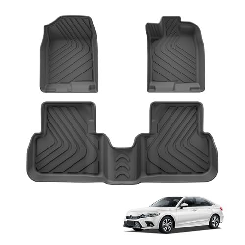 3Dフロアマット ホンダ シビック 11代目 FE/LX型 オートマ 2022-現行 専用 フロアマットAR 1acb434e