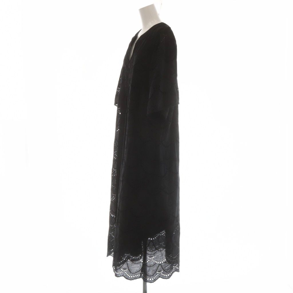 ヌキテパ NE QUITTEZ PAS! COTTON VOILE DOT HEMLA DRESS ワンピース