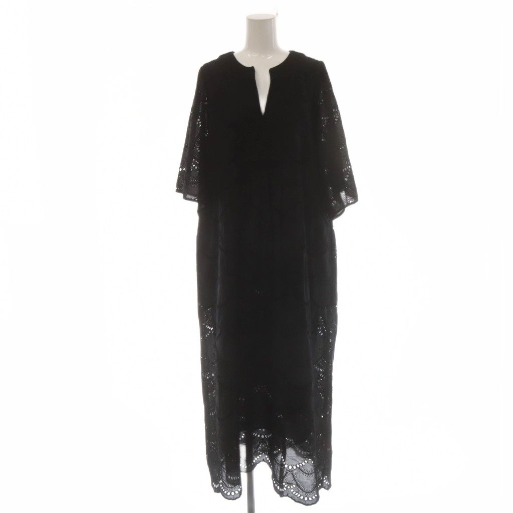 ヌキテパ NE QUITTEZ PAS! COTTON VOILE DOT HEMLA DRESS ワンピース