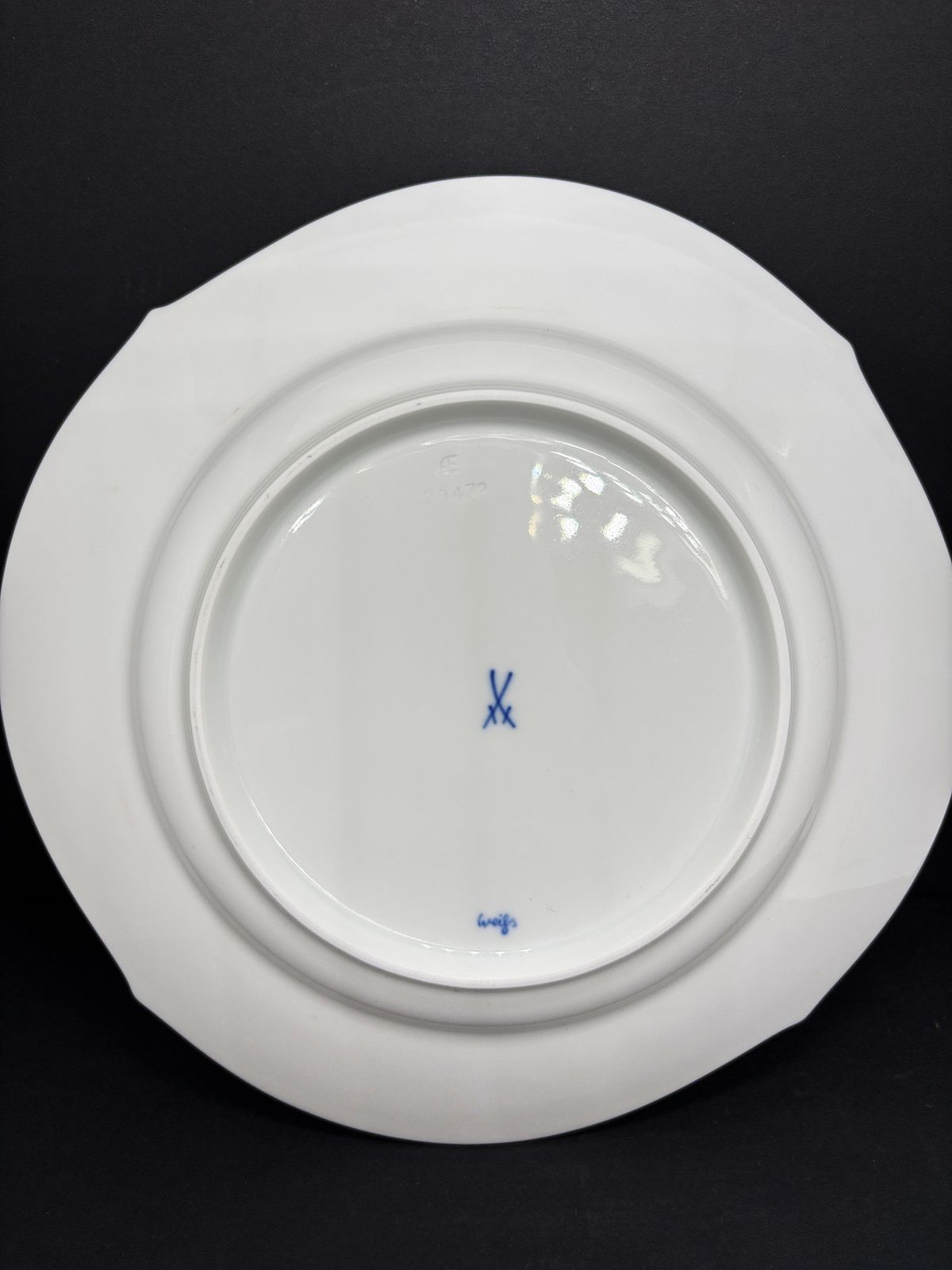 ○ MEISSEN マイセン 波の戯れ 22.5cm ディッシュ プレート - メルカリ