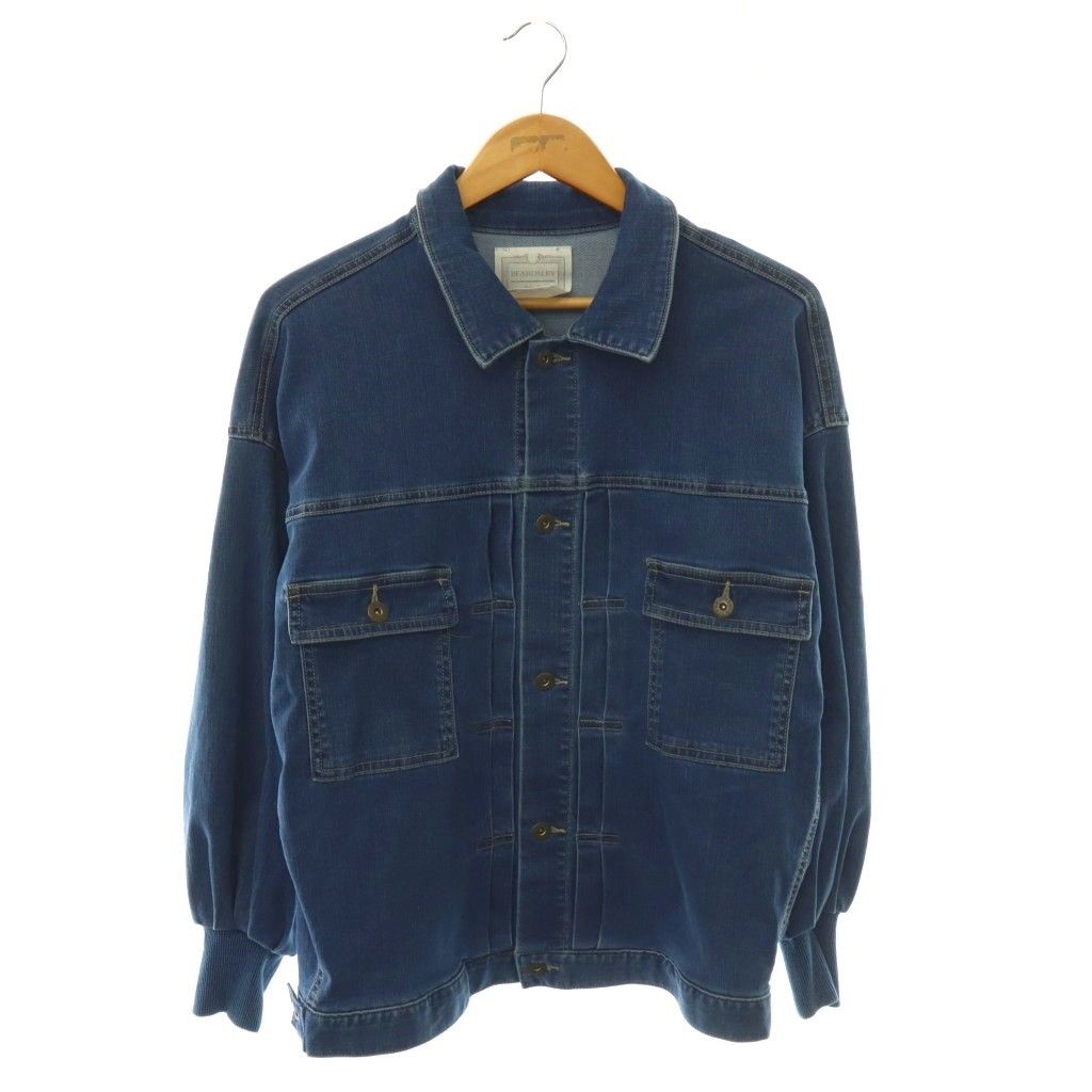ビアズリー BEARDSLEY ガリャルダガランテ 24SS 袖パフGジャン デニム