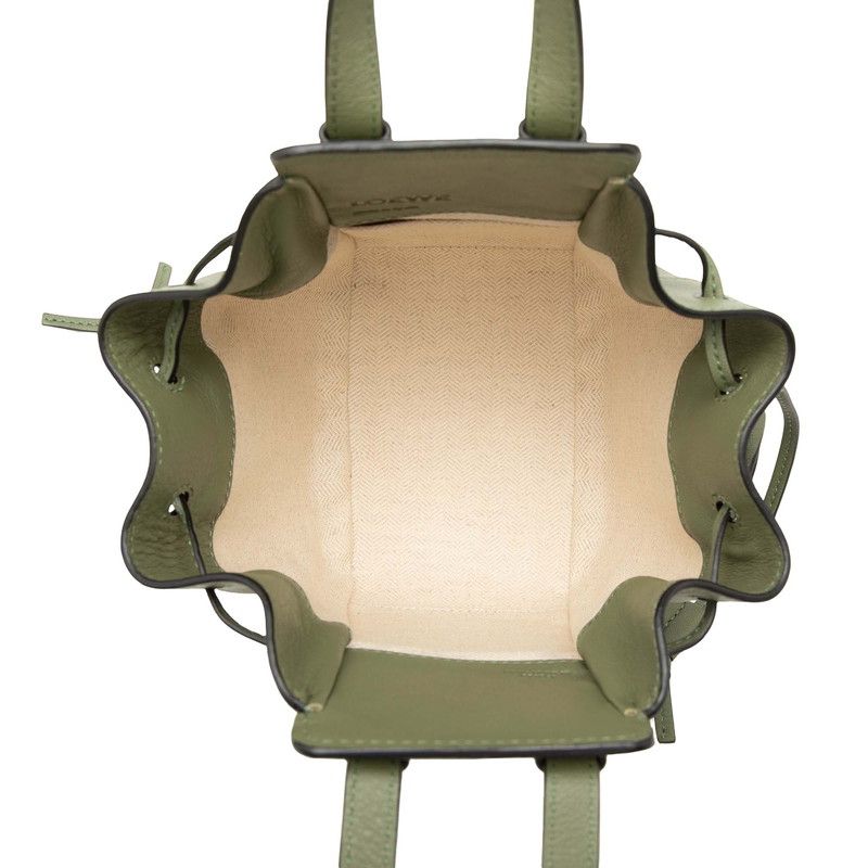 ロエベ ハンモック ミニ ハンドバッグ ショルダーバッグ 2WAY アボカド
