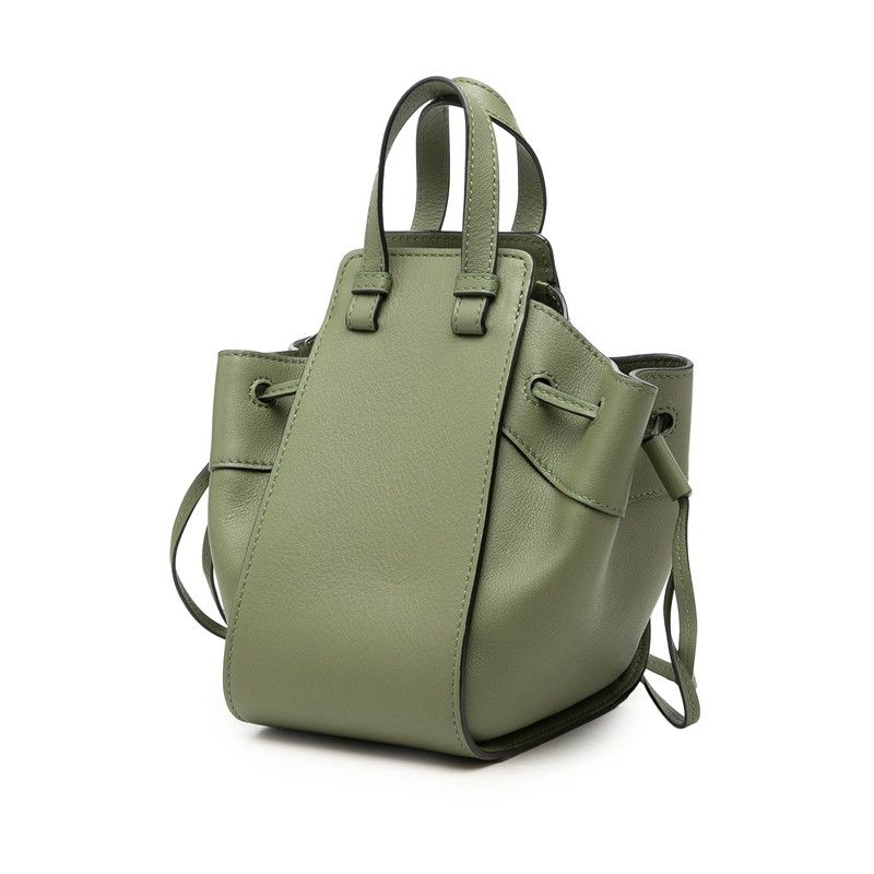 ロエベ ハンモック ミニ ハンドバッグ ショルダーバッグ 2WAY アボカド