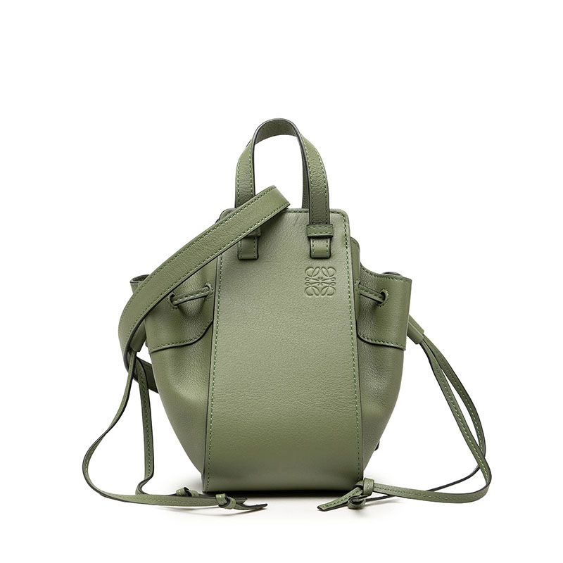 ロエベ ハンモック ミニ ハンドバッグ ショルダーバッグ 2WAY アボカド