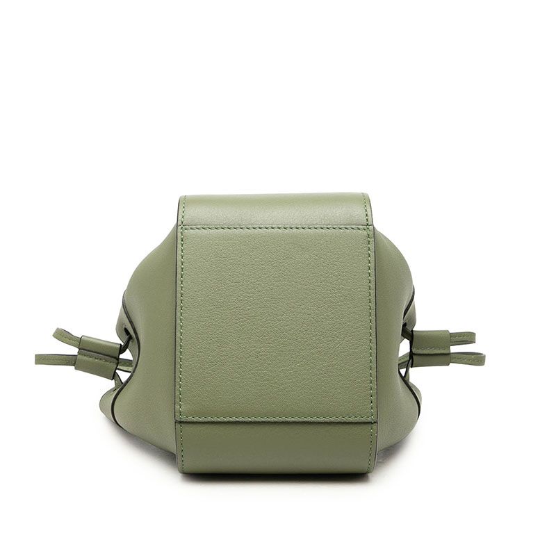 ロエベ ハンモック ミニ ハンドバッグ ショルダーバッグ 2WAY アボカド