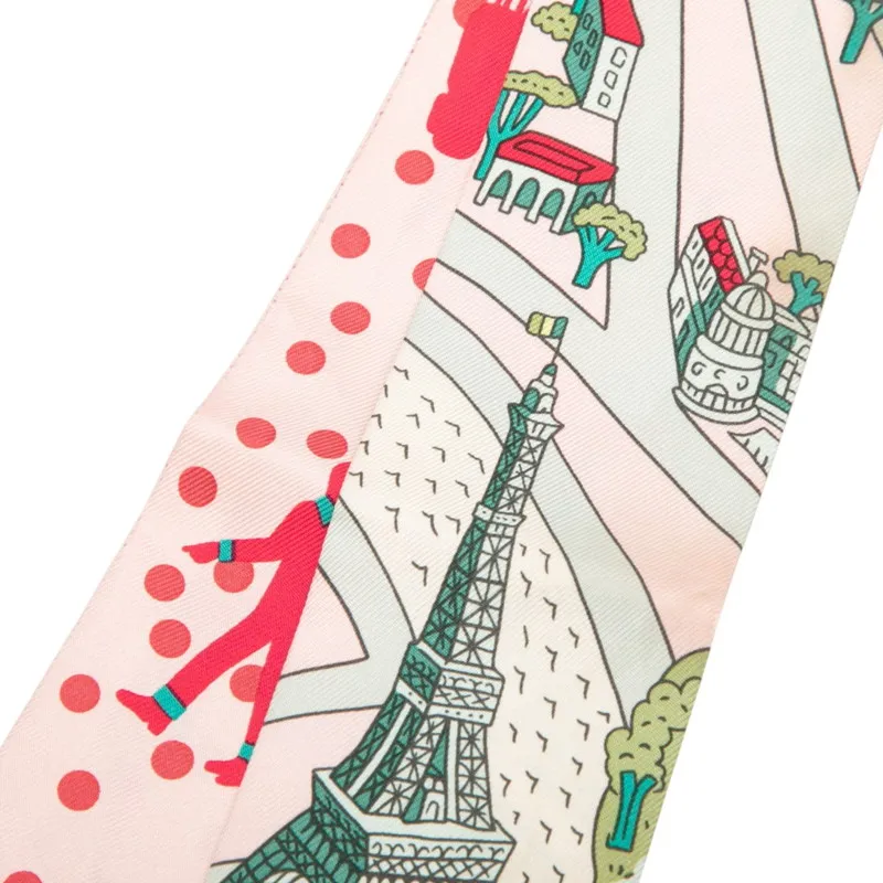 Hermes パリの恋人たち スカーフ　バレンタイン限定 エルメス ツイリー 新パリの恋人たち Les Nouveaux Amoureux de Paris