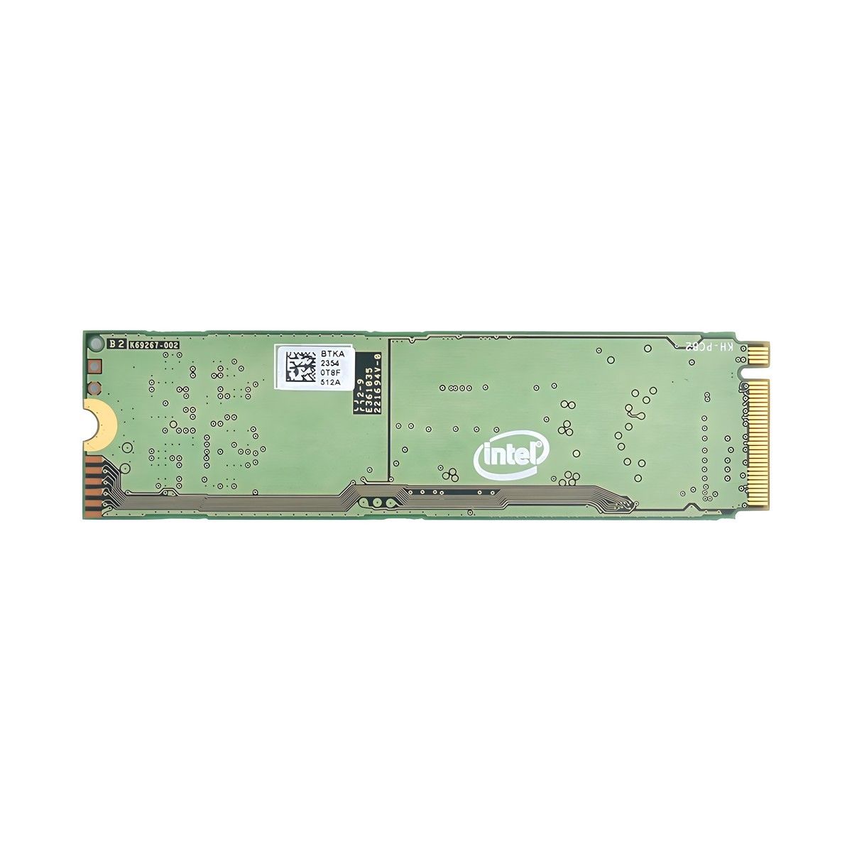 M.2 2280 NVMe SSD 512GB Intel 660p Series SSDPEKNW512GZL 中古