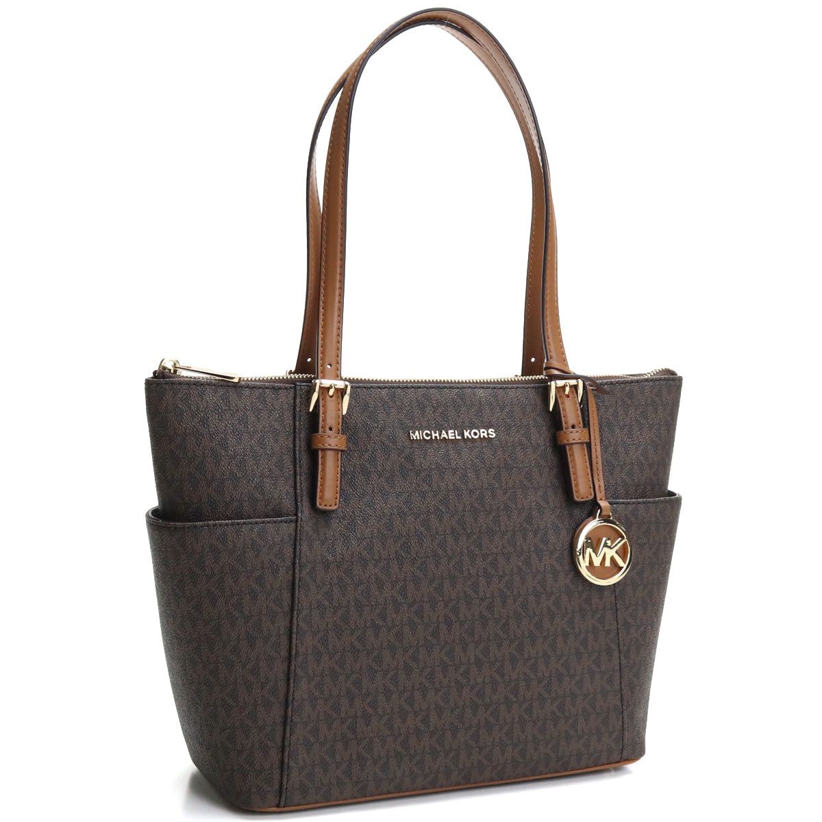 MICHAEL KORS マイケルコース トートバッグ 30S0GTTT1B 252 JET SET ITEM レディース ブラウン