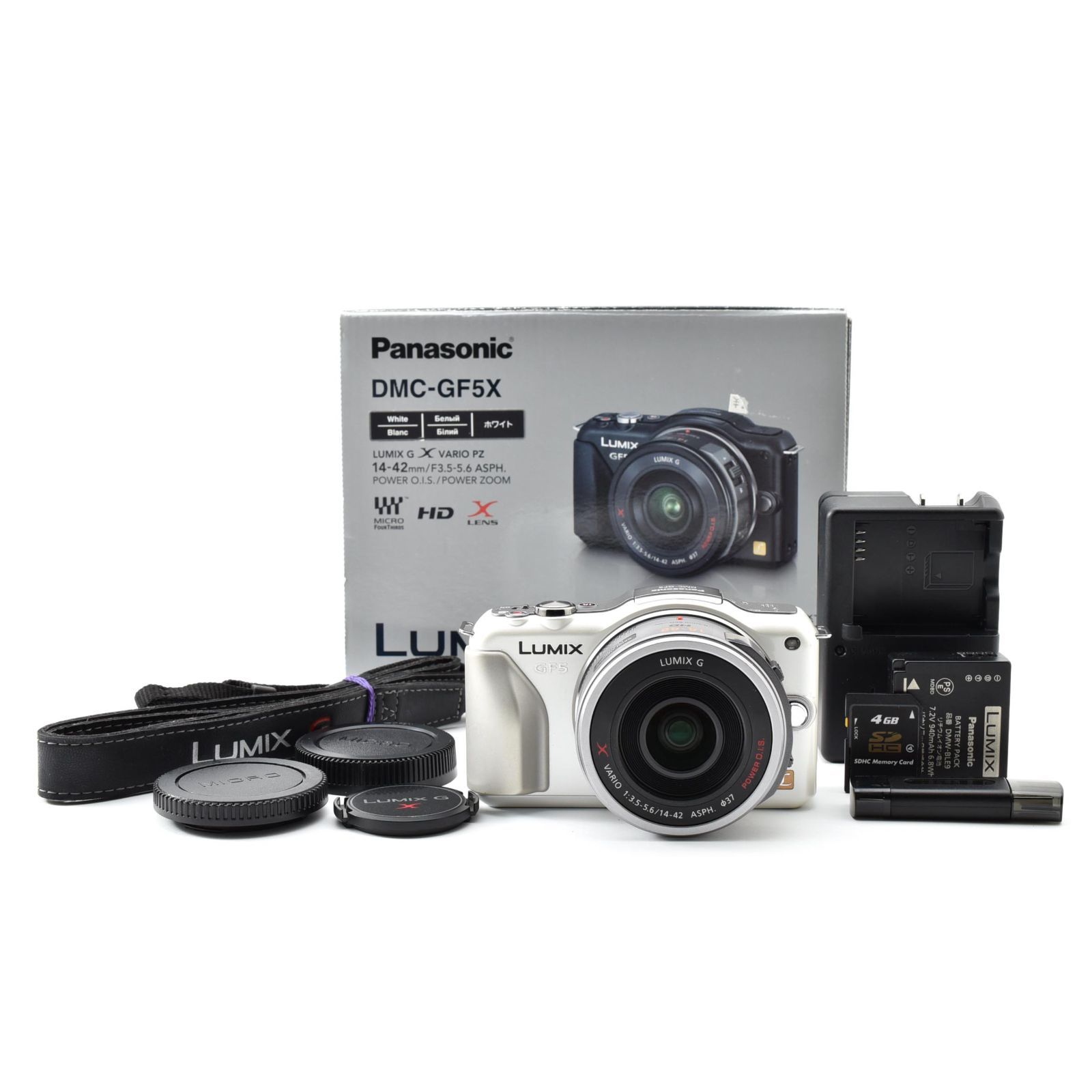 Panasonic パナソニック LUMIX GF5 14-42mm パワーズムレンズキット 箱