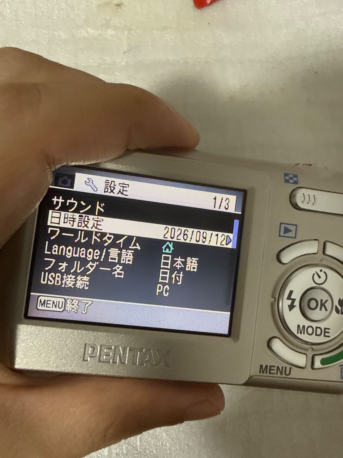 ❗️動作良好❗️デジカメ 本体 PENTAX Optio E70 - メルカリ