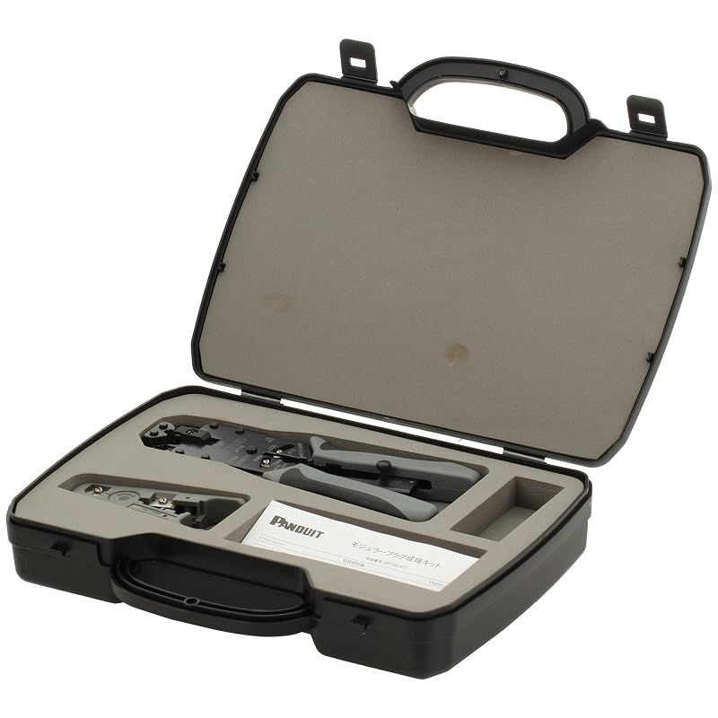 【新品】 パンドウイット モジュラプラグ圧着工具 マルチタイプ ケース付キット MPT5E-KIT 0