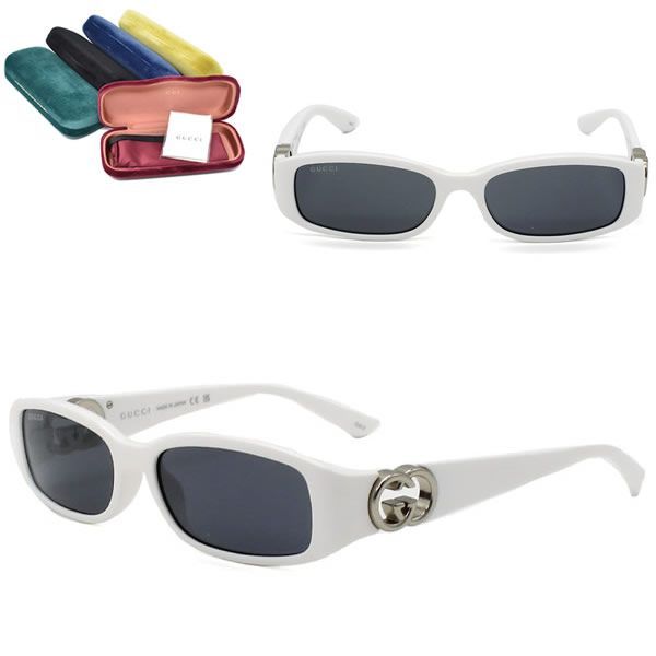 GUCCI サングラス グッチ GG1661S-003 EYEWEAR グローバルフィット ホワイト グレー メンズ レディース ユニセックス 29,850円