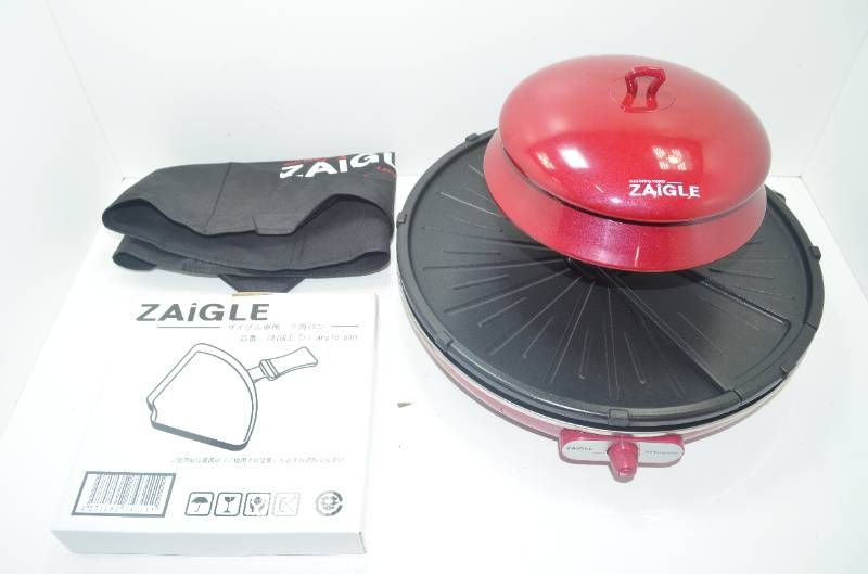 送料無料】ZAIGLE ザイグルグリル JAPAN-ZAIGLE 赤 遠赤外線ロースター