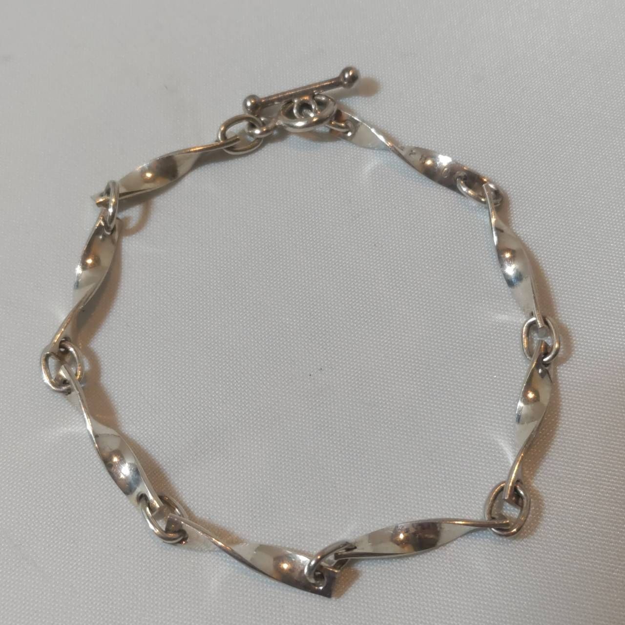 ジョージジェンセン ツイストプレートブレスレット 283B Georg Jensen ジョージジェンセン ヴィンテージ ツイストプレート