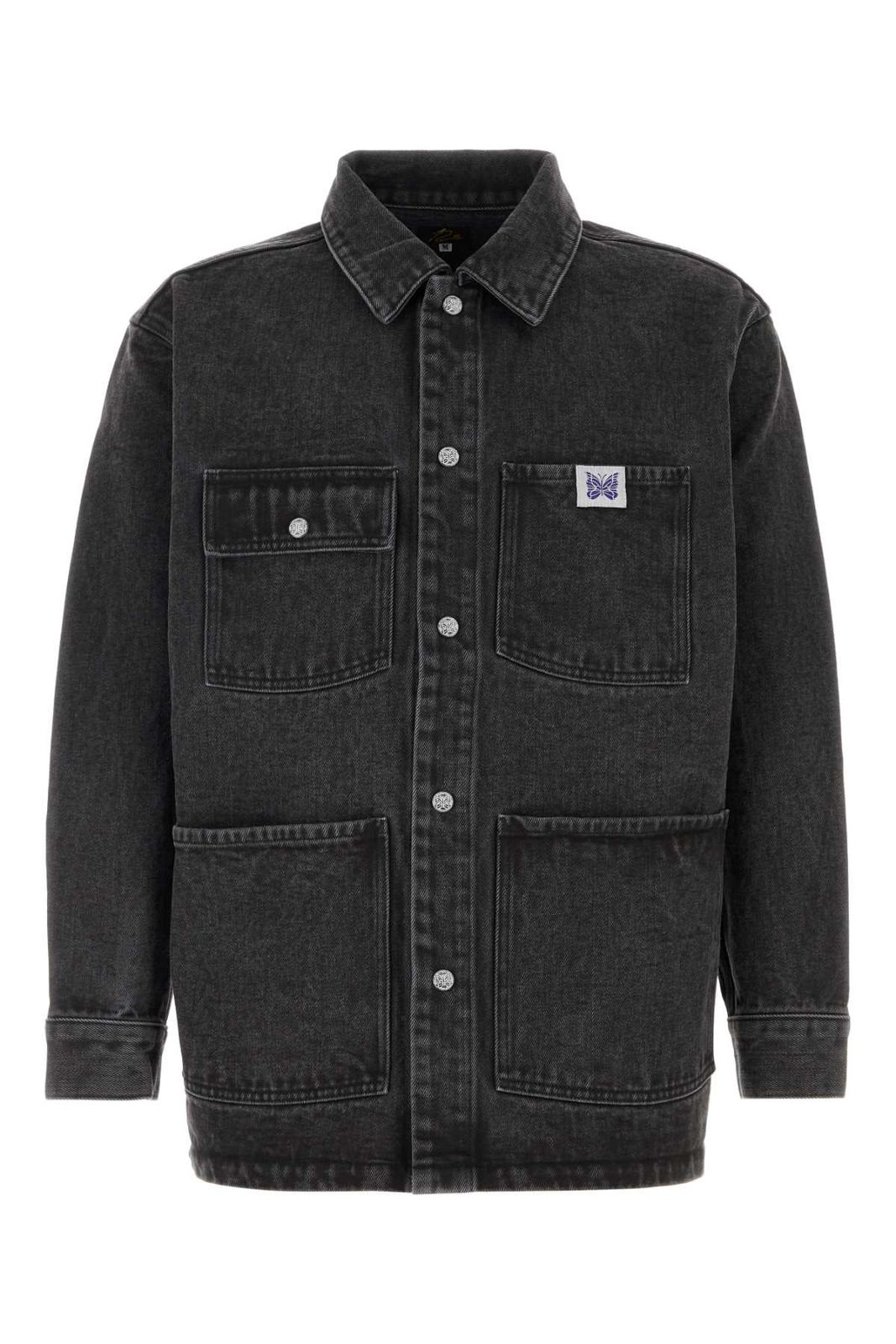 【新品・最安値】NEEDLES ニードルス COVERALL - HEAVY TWILL BLACK 正規品 シャツ SX178 B