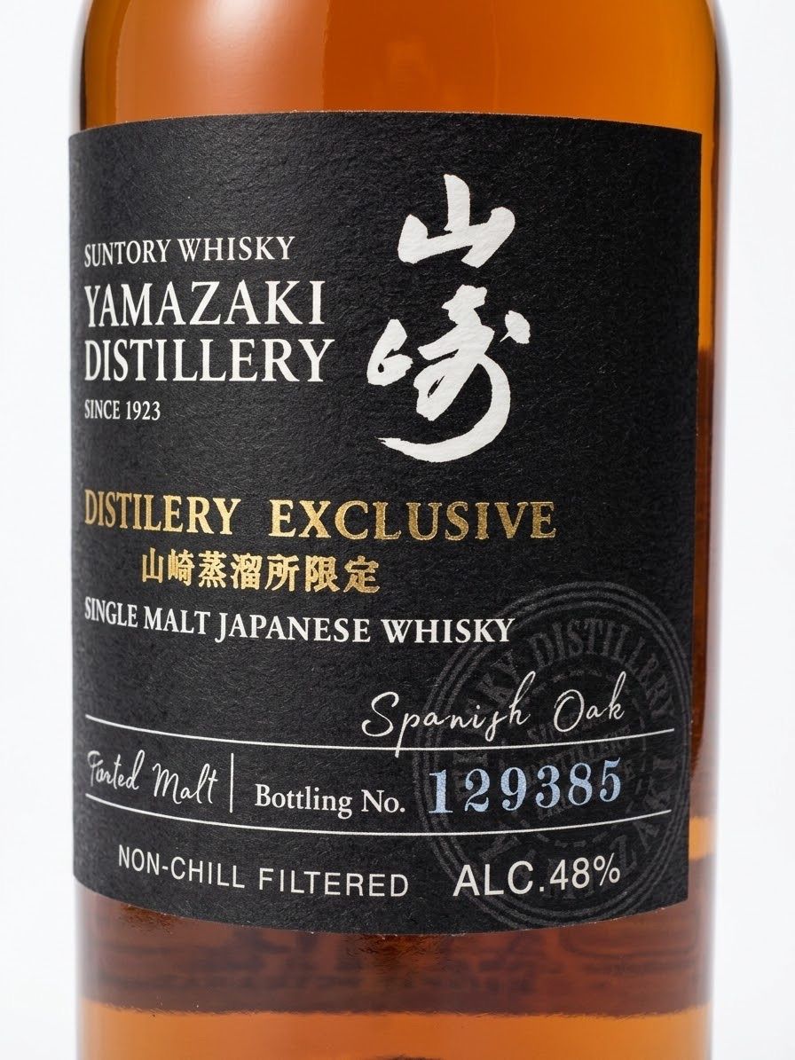 サントリー 山崎蒸溜所限定ウイスキー 180ml＆特製グラスセット - メルカリ