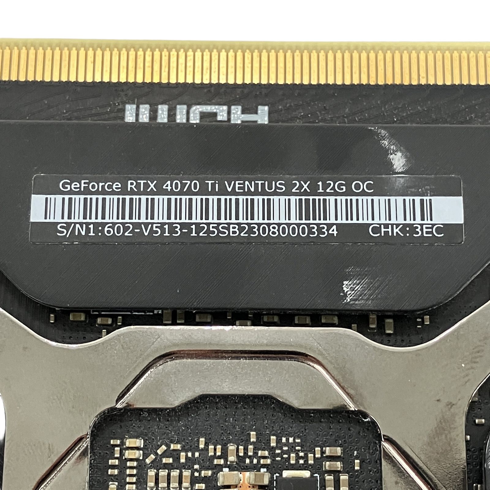 msi GeForce RTX 4070 Ti 12GB OC グラフィックボード ジャンク - メルカリ