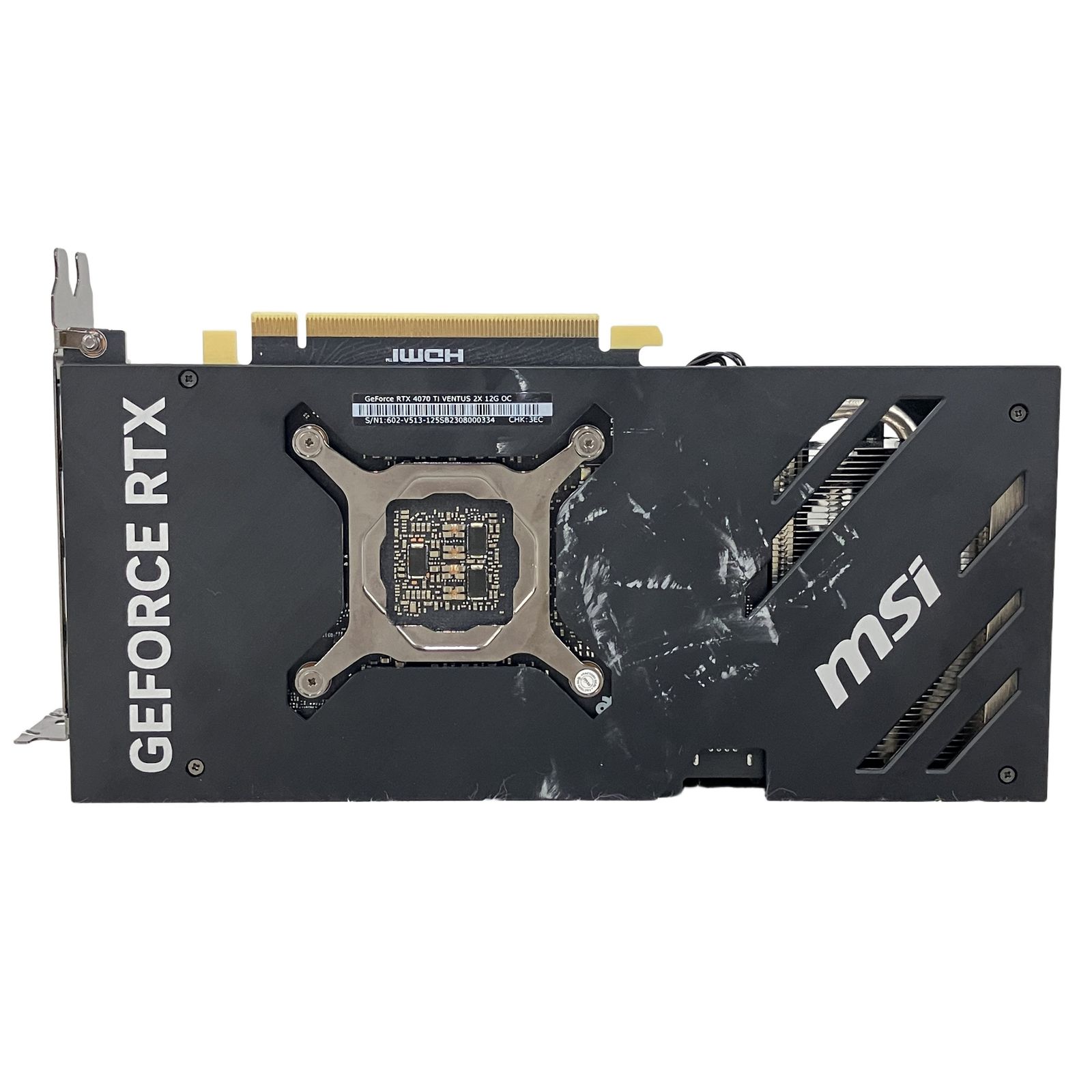 msi GeForce RTX 4070 Ti 12GB OC グラフィックボード ジャンク - メルカリ