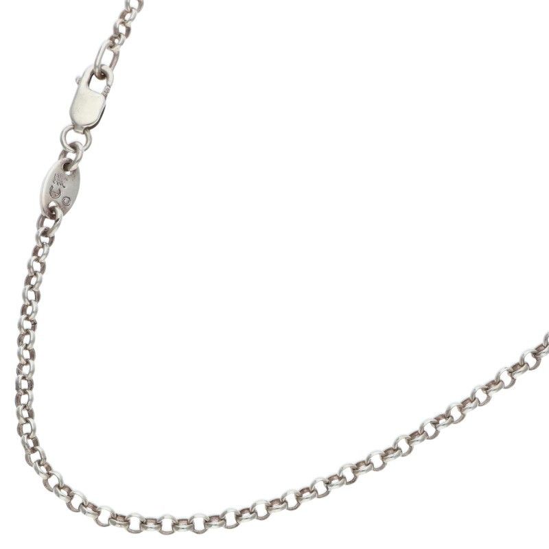 クロムハーツ NECKCHAIN R18/ロールチェーン18inch シルバーネックレス メンズ 18inch